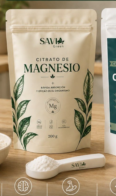 Citrato de Magnesio SAVIA Green